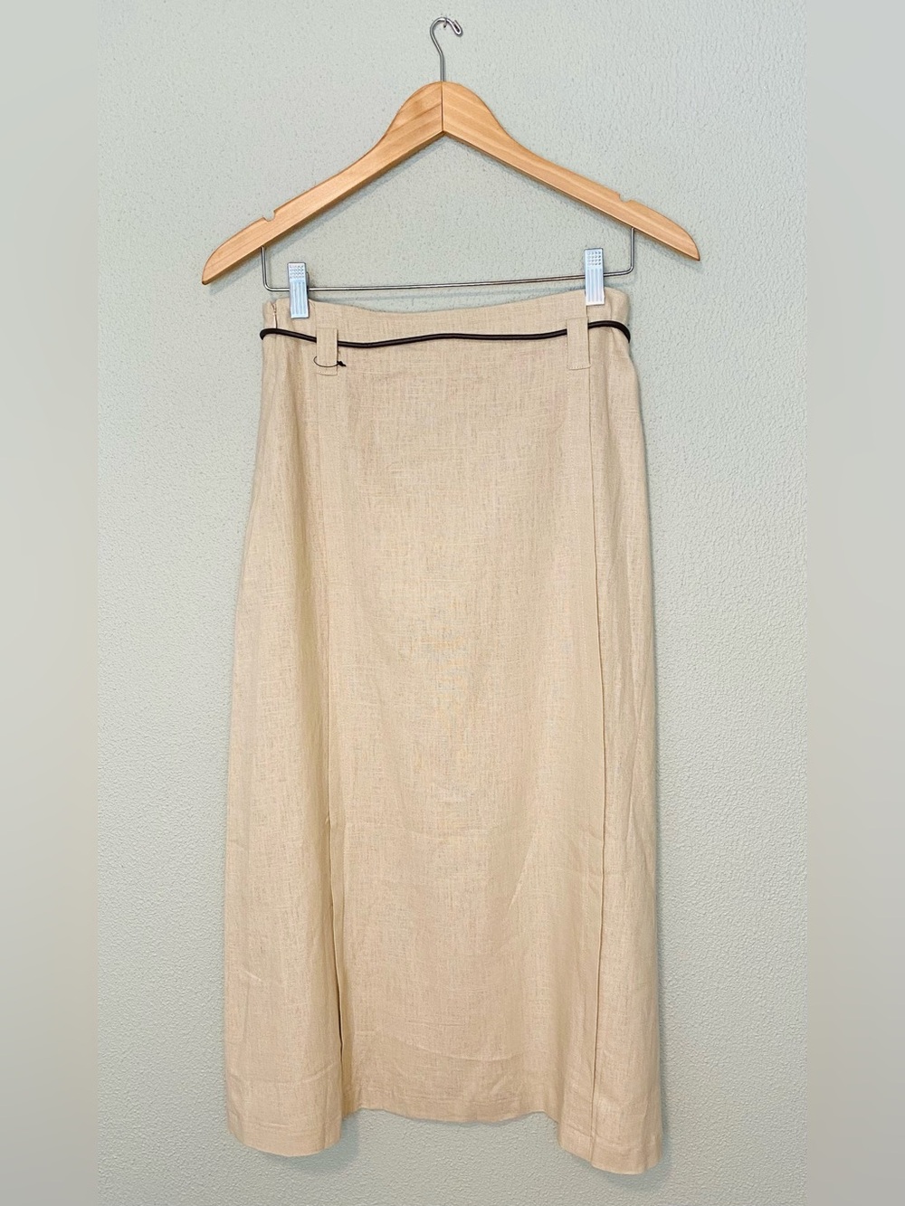 Elie Tahari Linen Blend Skirt - Picture 2 of 8